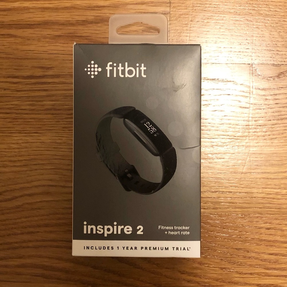 Black Fitbit Inspire 2 (NEW, UNOPENED)